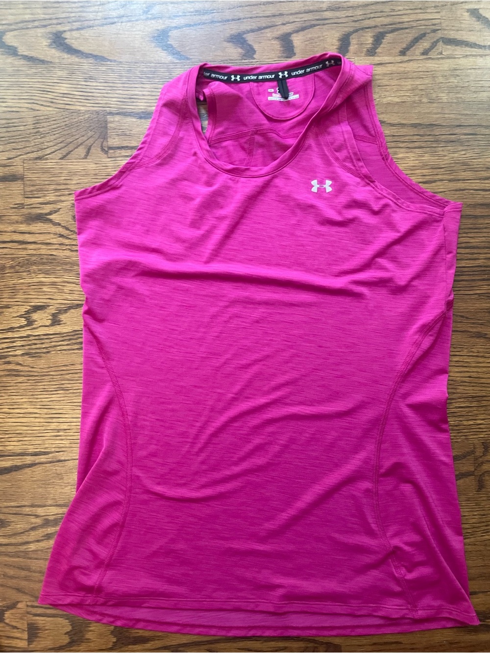 Under Armour Hot Pink Racerback Performance Tank